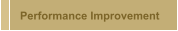Performance Improvement